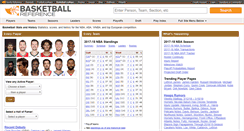 Desktop Screenshot of basketball-reference.com